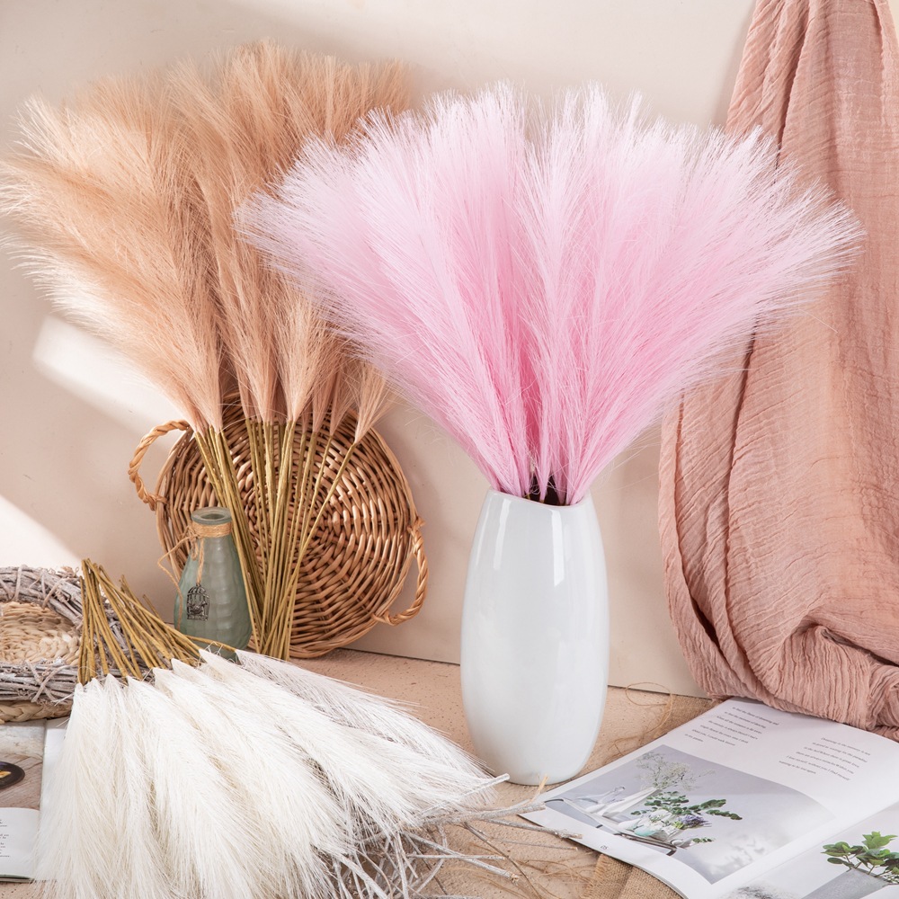 CL002017-INS Mini reed Pampas simulation flower manufacturers home decoration cross-border wedding wholesale fake flowers