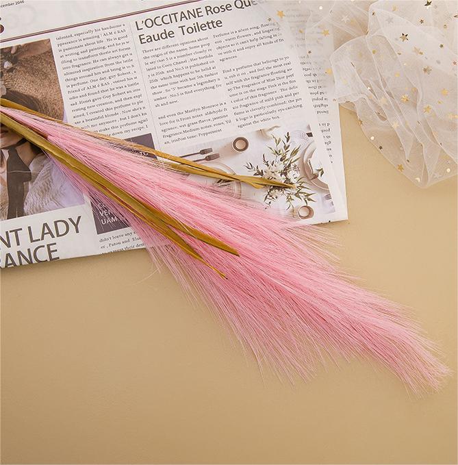 CL002009-Decorative arts and crafts wholesale reed grass flower manufacturers fake flower green plant wedding INS wind