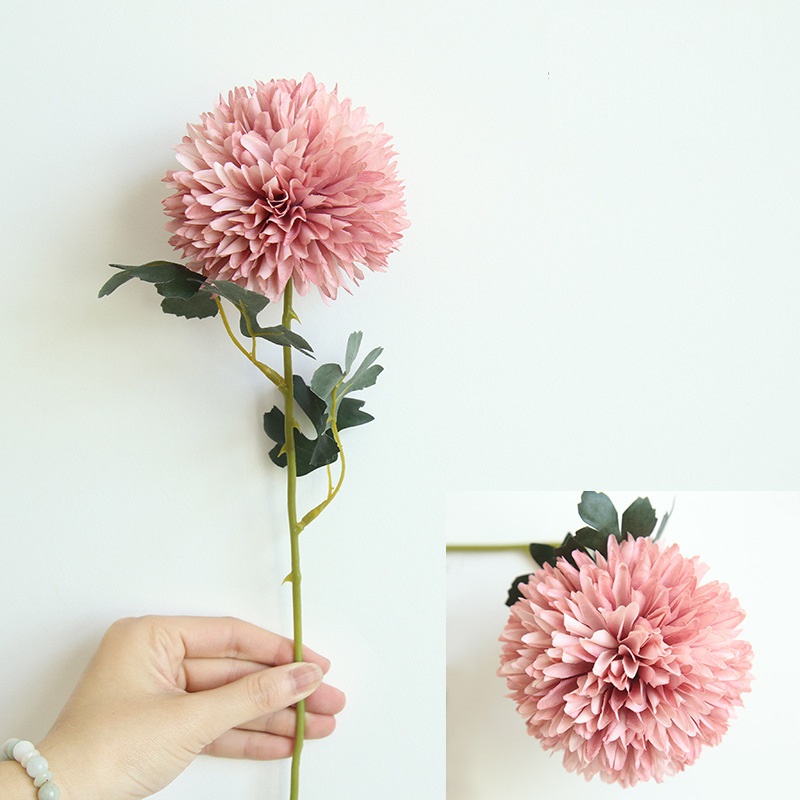 CL001015-Dandelion flower simulation flower manufacturers home decoration wedding hand bouquet road lead wall false flowers
