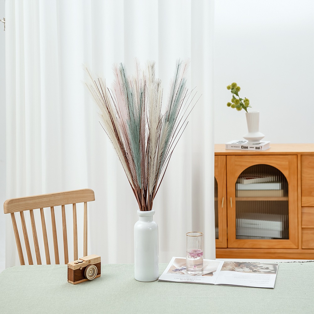 CL002006-INS Wind Pampas grass reed grass simulation flower manufacturers home decoration wedding wholesale fake flowers