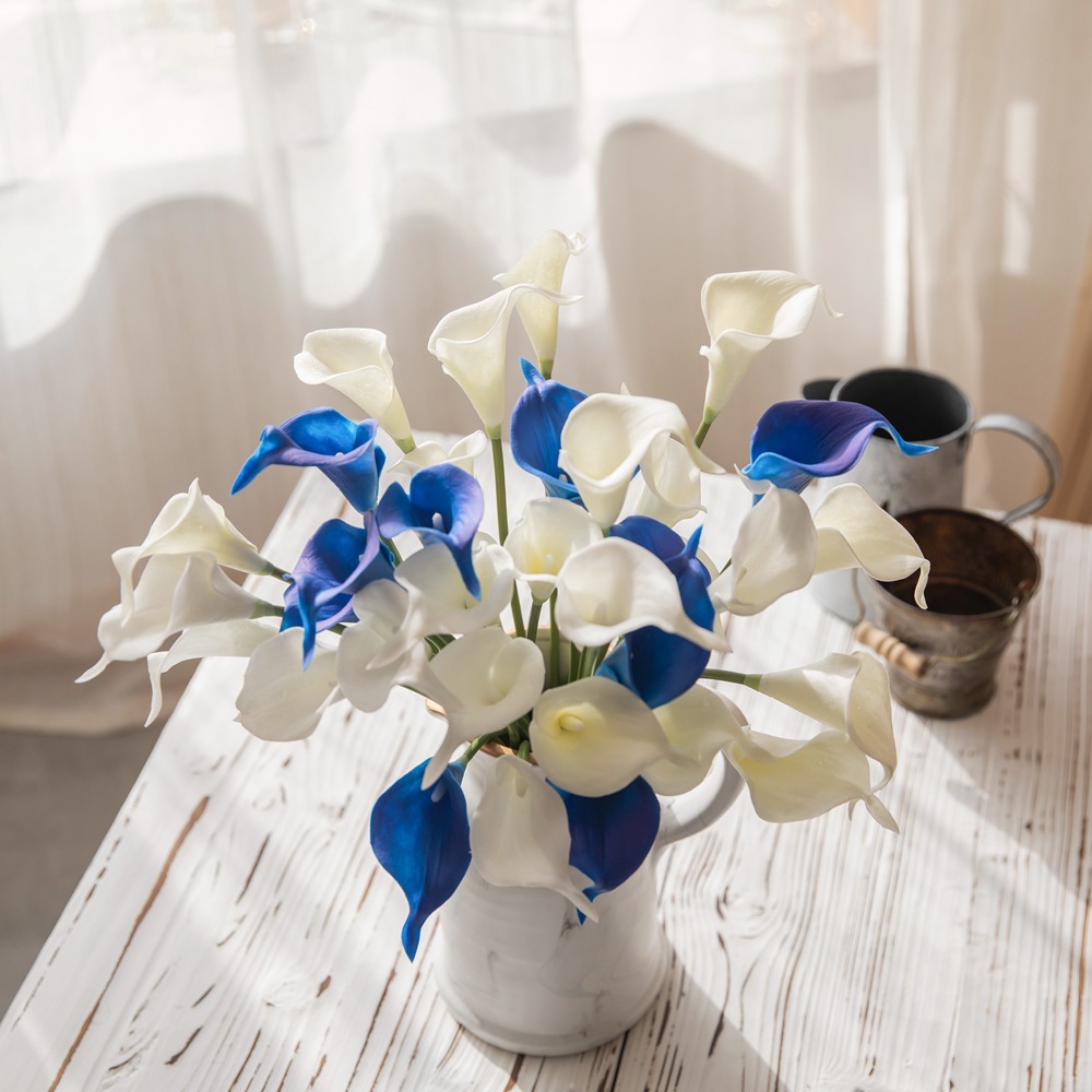 CL001012-PU Mini Calla Lily artificial flower fake flower wholesale hand-held flower home decoration