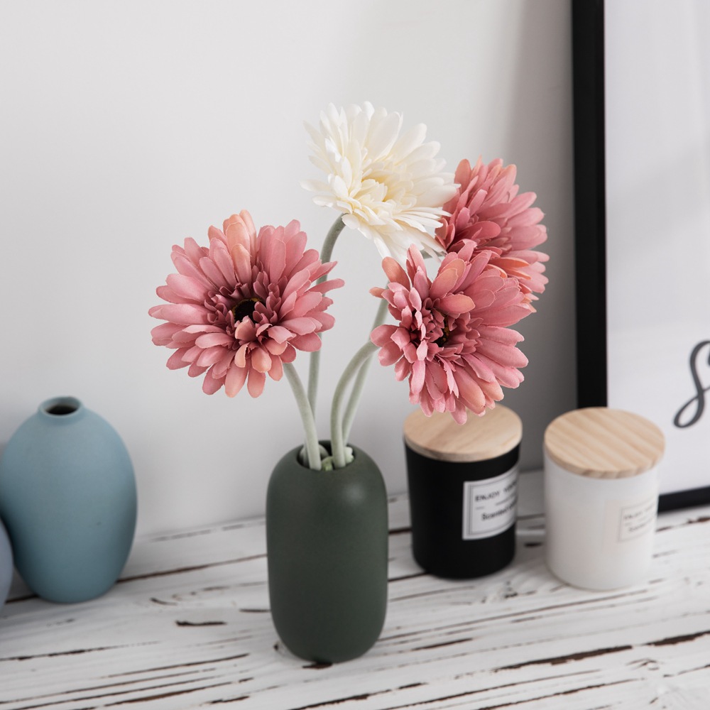 CL001004-Sunflower simulation flower Fulang flower gerbera flower export home decoration fake flower foreign trade simulation plant false flower