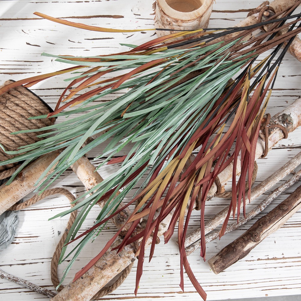 CL002007-Fake flower manufacturers reed grass flower home decoration wedding hand bouquet rose wall INS