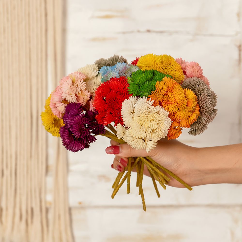 Artificial flower manufacturers hydrangea fruit fake flower soft glue rice fruit feel succulent plant