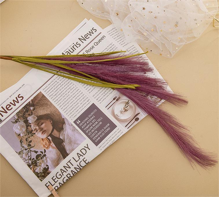 CL002009-Decorative arts and crafts wholesale reed grass flower manufacturers fake flower green plant wedding INS wind