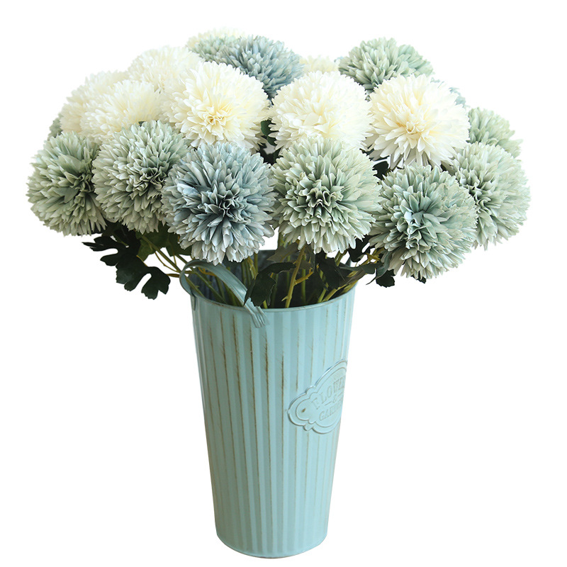 CL001015-Dandelion flower simulation flower manufacturers home decoration wedding hand bouquet road lead wall false flowers