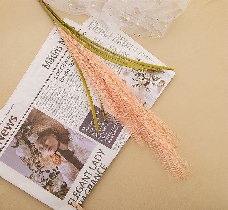 CL002009-Decorative arts and crafts wholesale reed grass flower manufacturers fake flower green plant wedding INS wind