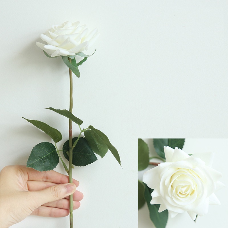 CL001001-Rose artificial flower fake flower wholesale hand-held flower home decoration