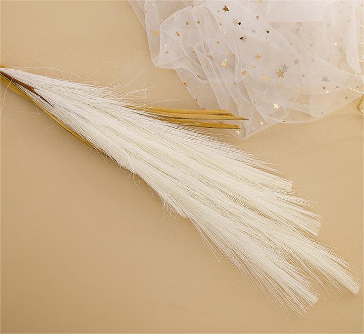 CL002009-Decorative arts and crafts wholesale reed grass flower manufacturers fake flower green plant wedding INS wind