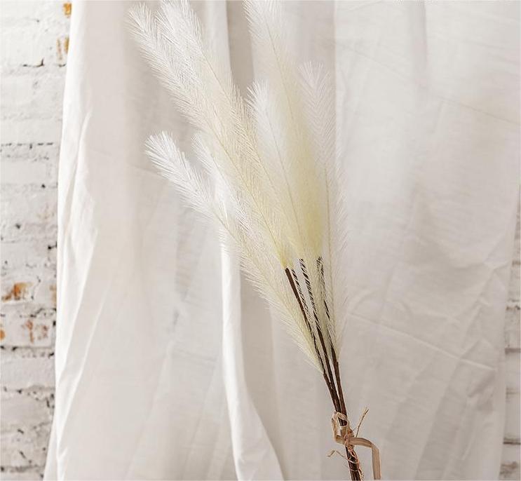 CL002019-Manufacturers feather grass wedding feather reed Pampas grass INS simulation flower home decoration wholesale fake flowers