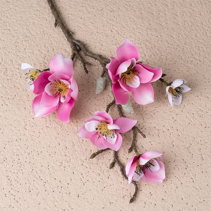 CL001009-Simulation flower INS manufacturers Franica multi-magnolia home decoration wedding wholesale fake flowers