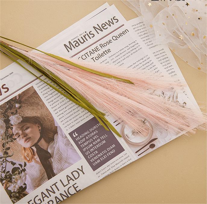 CL002009-Decorative arts and crafts wholesale reed grass flower manufacturers fake flower green plant wedding INS wind