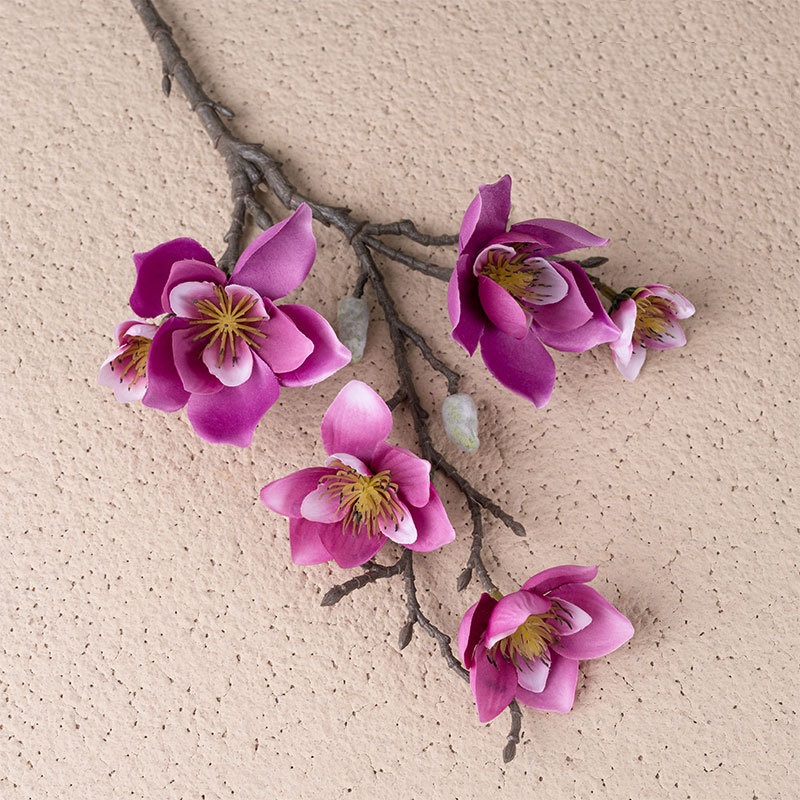 CL001009-Simulation flower INS manufacturers Franica multi-magnolia home decoration wedding wholesale fake flowers