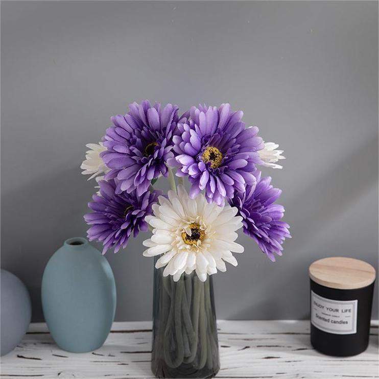 CL001004-Sunflower simulation flower Fulang flower gerbera flower export home decoration fake flower foreign trade simulation plant false flower
