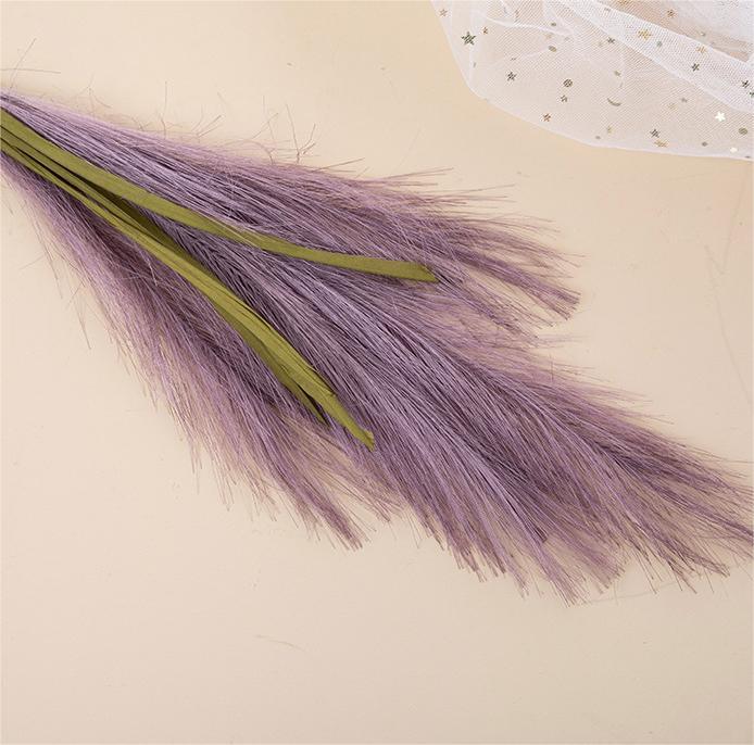 CL002009-Decorative arts and crafts wholesale reed grass flower manufacturers fake flower green plant wedding INS wind