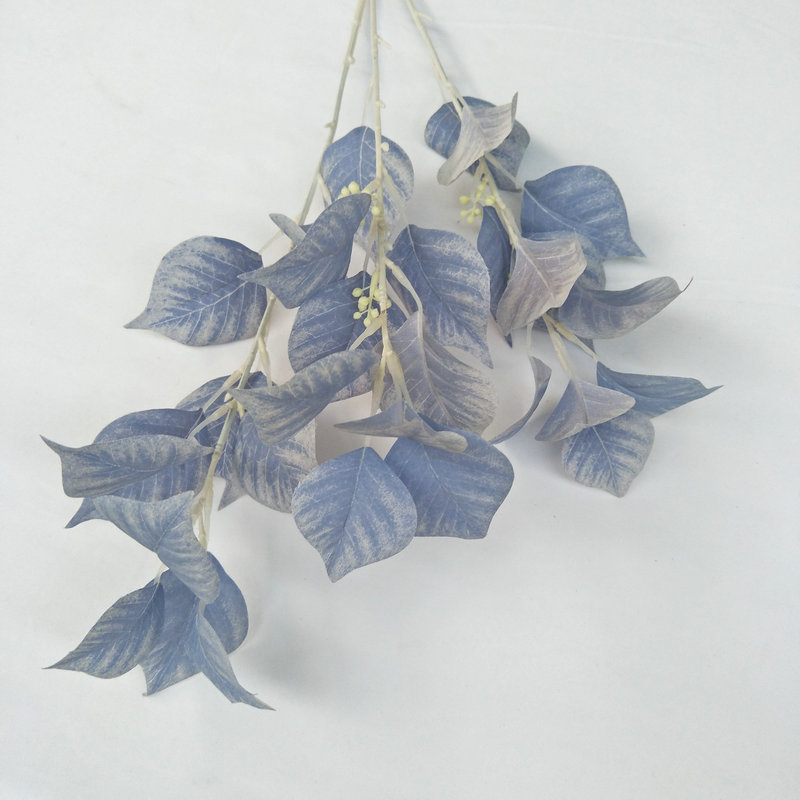 CL001072-artificial flower artificial Simulated bodhi leaf simulation home table bedroom fake flower decoration decoration wedding wedding set flowers