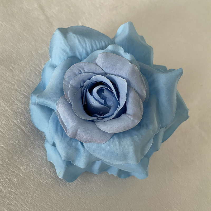 CL001064-artificial flower artificial rose single head rose Coated silk screen simulation rose home table bedroom fake flower decoration decoration wedding wedding set flowers