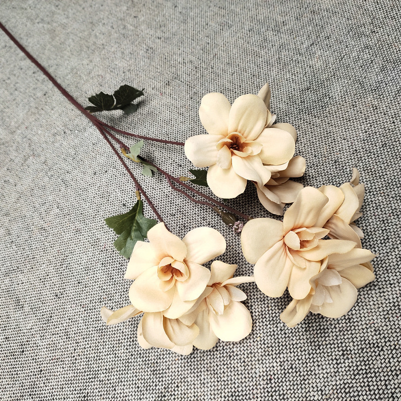 CL001026-Cordate telosma flower row fence wedding interior decoration artificial simulation wedding decoration fake flower plant