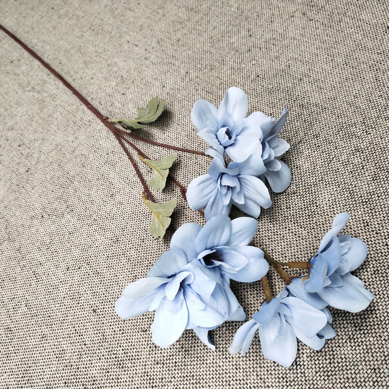 CL001026-Cordate telosma flower row fence wedding interior decoration artificial simulation wedding decoration fake flower plant