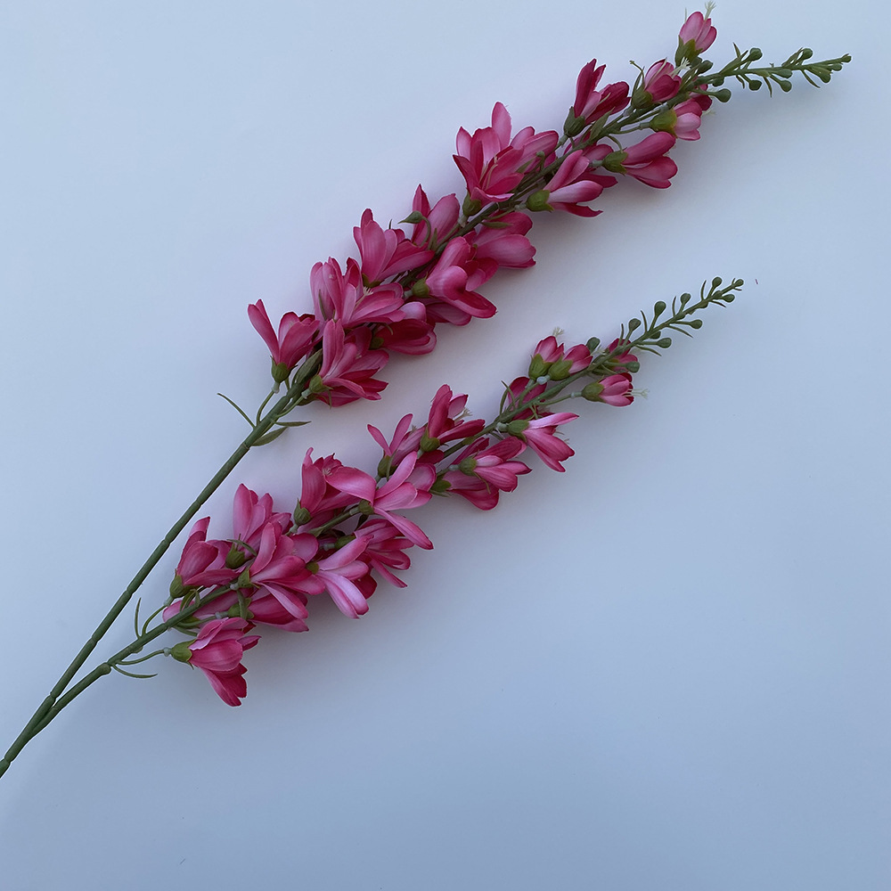 CL001028-Ingot night incense flower row fence wedding interior decoration artificial simulation wedding decoration fake flower plant