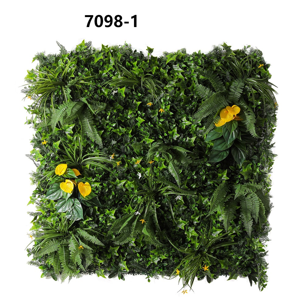CL004004-artificial flower Plastic flower wall grass wall fake flower decoration decoration wedding wedding set flowers