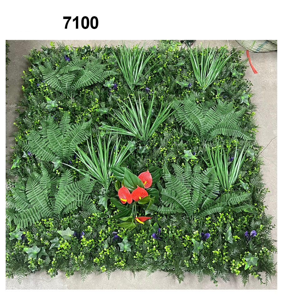 CL004004-artificial flower Plastic flower wall grass wall fake flower decoration decoration wedding wedding set flowers