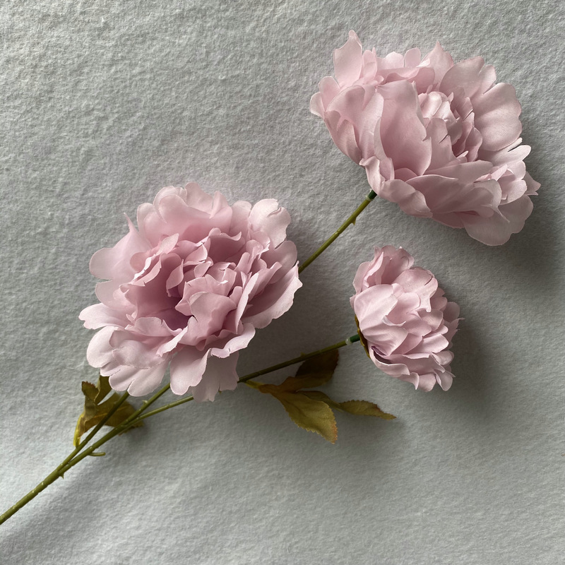 CL001039-Silk cloth Cacchino peony simulation flower bouquet living room home decoration decoration decoration indoor table tea table fake flowers