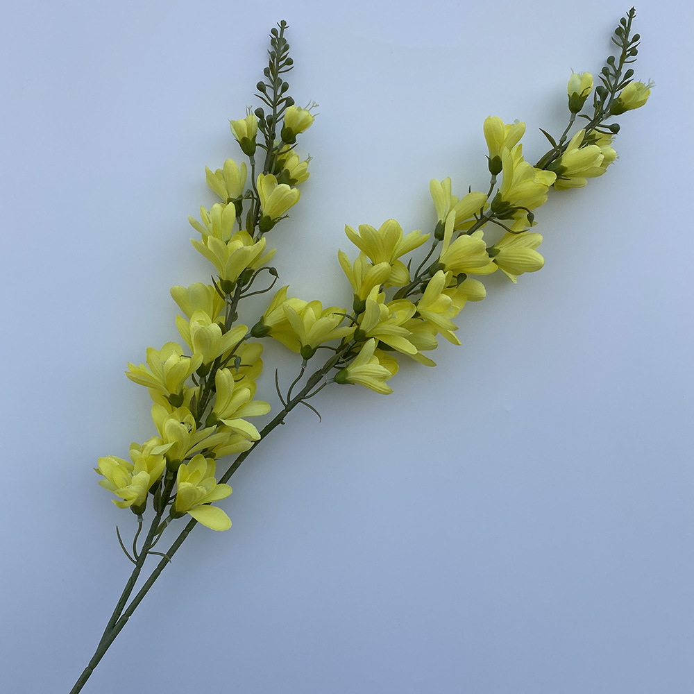 CL001028-Ingot night incense flower row fence wedding interior decoration artificial simulation wedding decoration fake flower plant